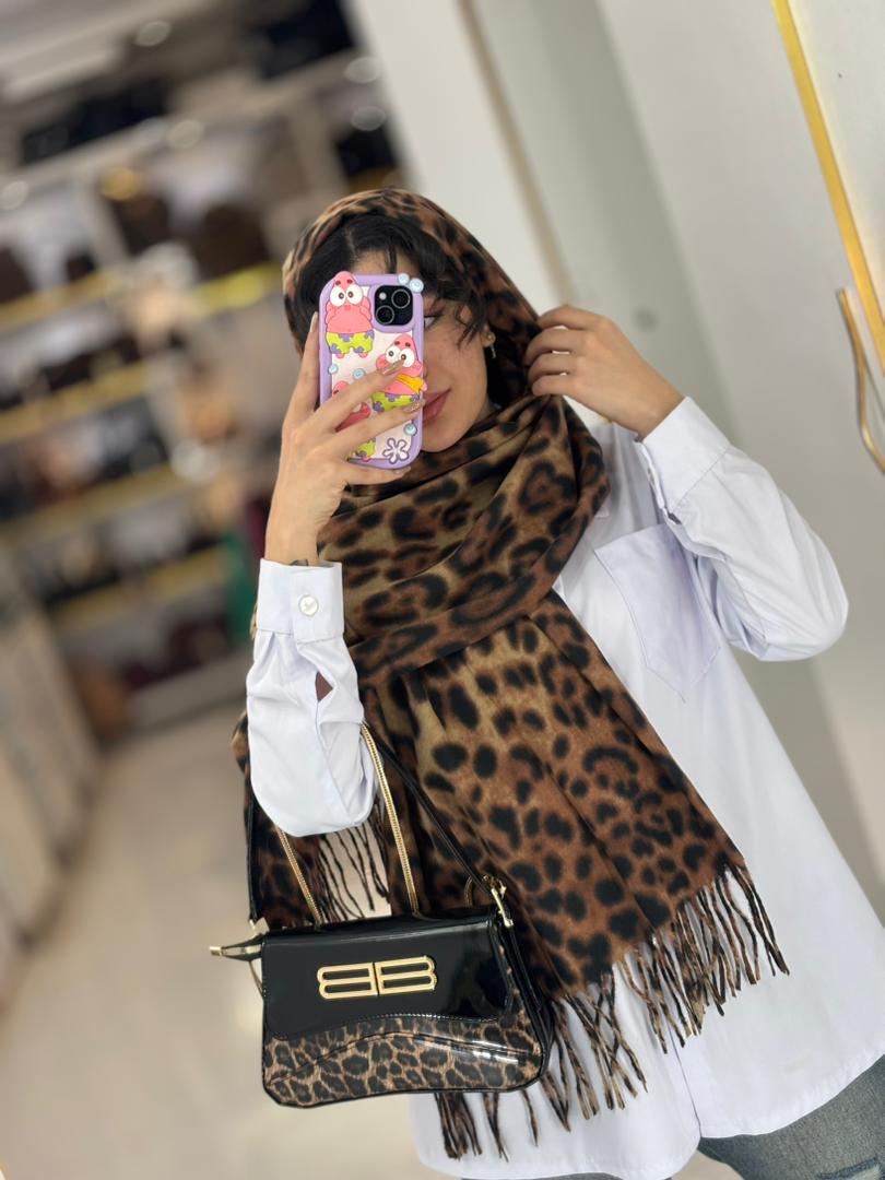 شال پلنگی موهر وارداتی